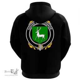 Irish House of O'CONNOR (Corcomroe) Coat Of Arms Family Crest Irish Hoodie Classic
