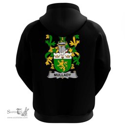 Irish Mullady or O'Mullady Coat Of Arms Family Crest Irish Hoodie Classic
