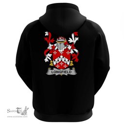 Irish Longfield Coat Of Arms Family Crest Irish Hoodie Classic