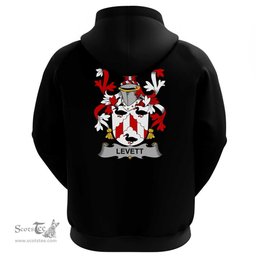 Irish Levett or Lyvett Coat Of Arms Family Crest Irish Hoodie Classic