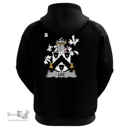 Irish Lee or O'Lee Coat Of Arms Family Crest Irish Hoodie Classic
