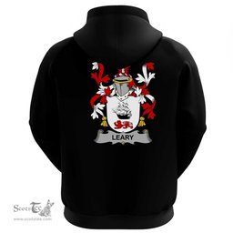Irish Leary or O'Leary Coat Of Arms Family Crest Irish Hoodie Classic