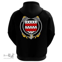 Irish House of NUGENT Coat Of Arms Family Crest Irish Hoodie Classic