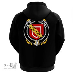 Irish House of O'QUIGLEY Coat Of Arms Family Crest Irish Hoodie Classic