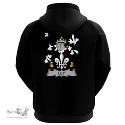 Irish Ley Coat Of Arms Family Crest Irish Hoodie Classic
