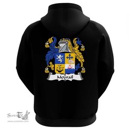 Irish McGrail Coat Of Arms Family Crest Irish Hoodie Classic