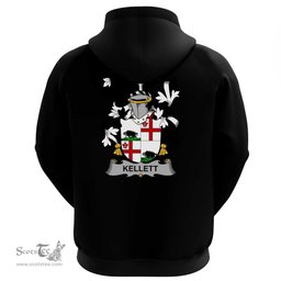 Irish Kellett Coat Of Arms Family Crest Irish Hoodie Classic