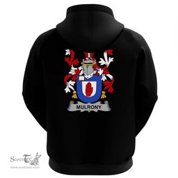 Irish Mulrony or O'Mulroney Coat Of Arms Family Crest Irish Hoodie Classic