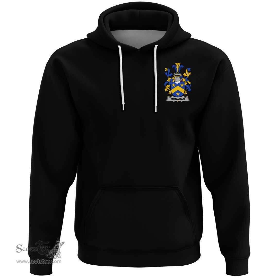 Irish Monahan or O'Monaghan Coat Of Arms Family Crest Irish Hoodie Classic