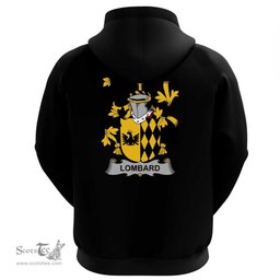 Irish Lombard Coat Of Arms Family Crest Irish Hoodie Classic