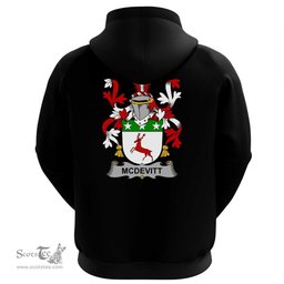 Irish McDevitt Coat Of Arms Family Crest Irish Hoodie Classic
