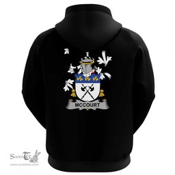 Irish McCourt Coat Of Arms Family Crest Irish Hoodie Classic