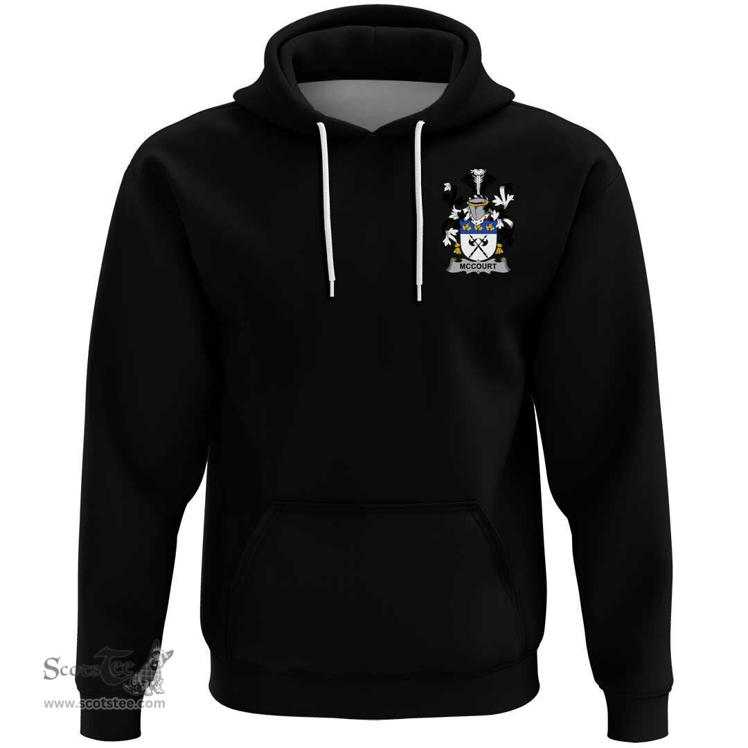 Irish McCourt Coat Of Arms Family Crest Irish Hoodie Classic