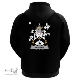 Irish Rogers Coat Of Arms Family Crest Irish Hoodie Classic