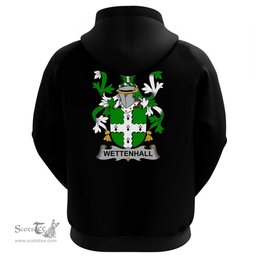Irish Wettenhall Coat Of Arms Family Crest Irish Hoodie Classic