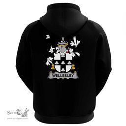 Irish Wellesley Coat Of Arms Family Crest Irish Hoodie Classic