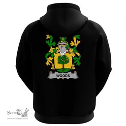 Irish Woods Coat Of Arms Family Crest Irish Hoodie Classic