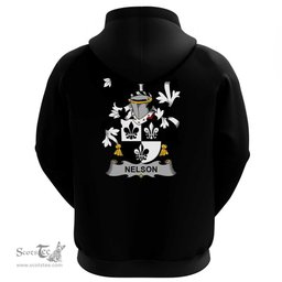 Irish Nelson or Nealson Coat Of Arms Family Crest Irish Hoodie Classic