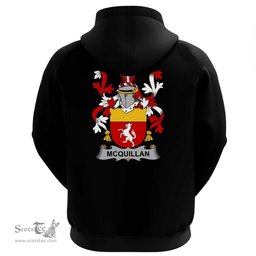 Irish Quillan or McQuillan Coat Of Arms Family Crest Irish Hoodie Classic