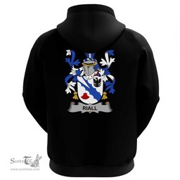 Irish Riall or Ryle Coat Of Arms Family Crest Irish Hoodie Classic