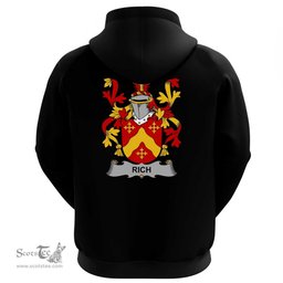 Irish Rich Coat Of Arms Family Crest Irish Hoodie Classic