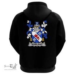 Irish Nowland Coat Of Arms Family Crest Irish Hoodie Classic