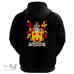 Irish Worthing Coat Of Arms Family Crest Irish Hoodie Classic