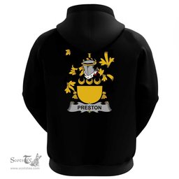 Irish Preston Coat Of Arms Family Crest Irish Hoodie Classic