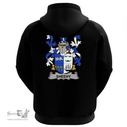 Irish Sheehy or McSheehy Coat Of Arms Family Crest Irish Hoodie Classic