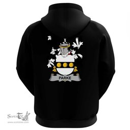 Irish Parke Coat Of Arms Family Crest Irish Hoodie Classic