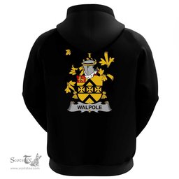 Irish Walpole Coat Of Arms Family Crest Irish Hoodie Classic