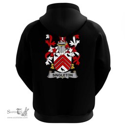Irish Singleton Coat Of Arms Family Crest Irish Hoodie Classic