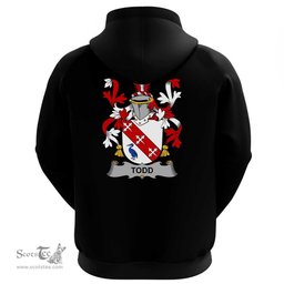 Irish Todd or Tod Coat Of Arms Family Crest Irish Hoodie Classic
