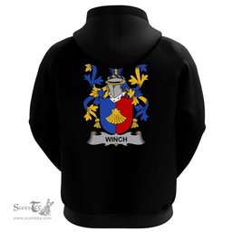 Irish Winch Coat Of Arms Family Crest Irish Hoodie Classic