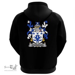 Irish Shanahan or O'Shanahan Coat Of Arms Family Crest Irish Hoodie Classic