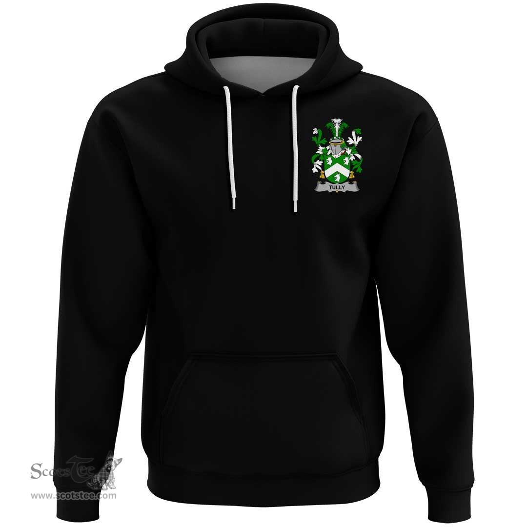 Irish Tuly or McAtilla Coat Of Arms Family Crest Irish Hoodie Classic