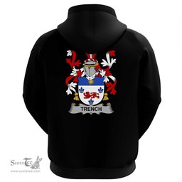 Irish Trench Coat Of Arms Family Crest Irish Hoodie Classic