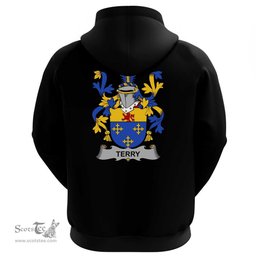 Irish Terry Coat Of Arms Family Crest Irish Hoodie Classic