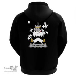 Irish Thornton Coat Of Arms Family Crest Irish Hoodie Classic