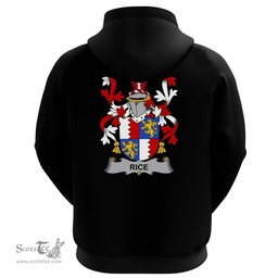 Irish Rice Coat Of Arms Family Crest Irish Hoodie Classic