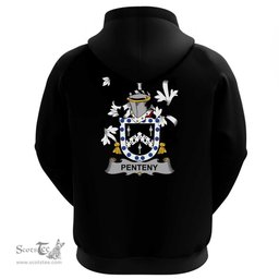 Irish Penteny Coat Of Arms Family Crest Irish Hoodie Classic