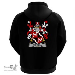 Irish Tickell Coat Of Arms Family Crest Irish Hoodie Classic