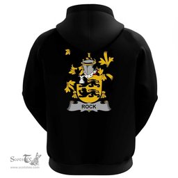 Irish Rock Coat Of Arms Family Crest Irish Hoodie Classic