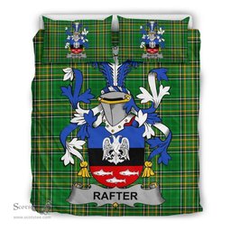 Irish Rafter Coat of Arms Family Crest Ireland Bedding Set Irish National Tartan Irish County Bedding Set Duvet Covers