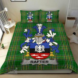 Irish Rafter Coat of Arms Family Crest Ireland Bedding Set Irish National Tartan Irish County Bedding Set Duvet Covers