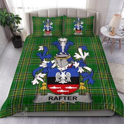 Irish Rafter Coat of Arms Family Crest Ireland Bedding Set Irish National Tartan Irish County Bedding Set Duvet Covers