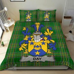 Irish Day Coat of Arms Family Crest Ireland Bedding Set Irish National Tartan Irish County Bedding Set Duvet Covers
