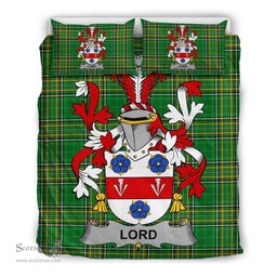 Irish Lord Coat of Arms Family Crest Ireland Bedding Set Irish National Tartan Irish County Bedding Set Duvet Covers