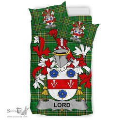 Irish Lord Coat of Arms Family Crest Ireland Bedding Set Irish National Tartan Irish County Bedding Set Duvet Covers