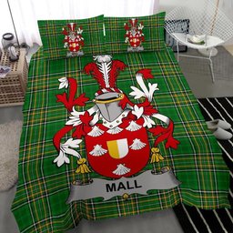 Irish Mall Coat of Arms Family Crest Ireland Bedding Set Irish National Tartan Irish County Bedding Set Duvet Covers
